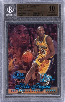 1996-97 Flair Showcase Legacy Collection Row 1 #31 Kobe Bryant Rookie Card (#068/150) – BGS PRISTINE 10 - Pop 1